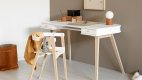 Stolek a židle značky Oliver Furniture jsou příkladem čistého severského designu v perfektním řemeslném zpracovaní.