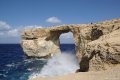 Nejfotografovanější místo na Gozu, přírodní brána Azure Window, se bohužel v roce 2017 zřítila do moře. 