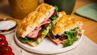 Křupavá a nadýchaná focaccia