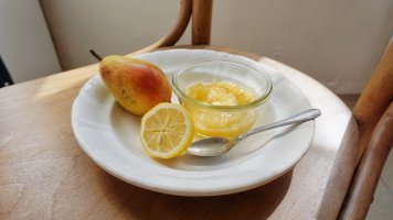 Hruškovo-citronový džem