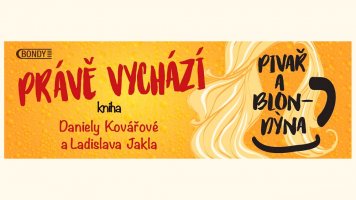 Slavnostní „narážení“ knihy Pivař a Blondýna