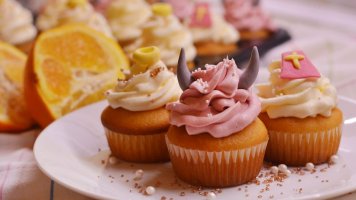 Pomerančové muffiny