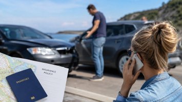Jak řešit autonehodu v zahraničí?