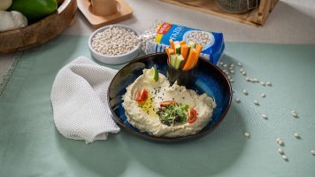 Hummus z bílých fazolí