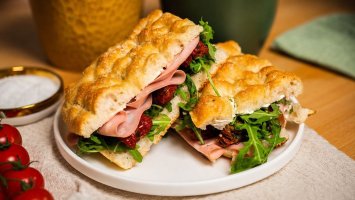 Křupavá a nadýchaná focaccia