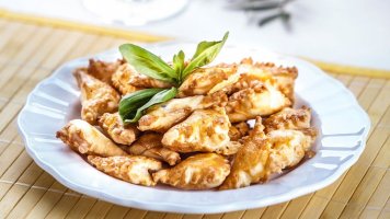 Taštičky s Provolone a sardelkami