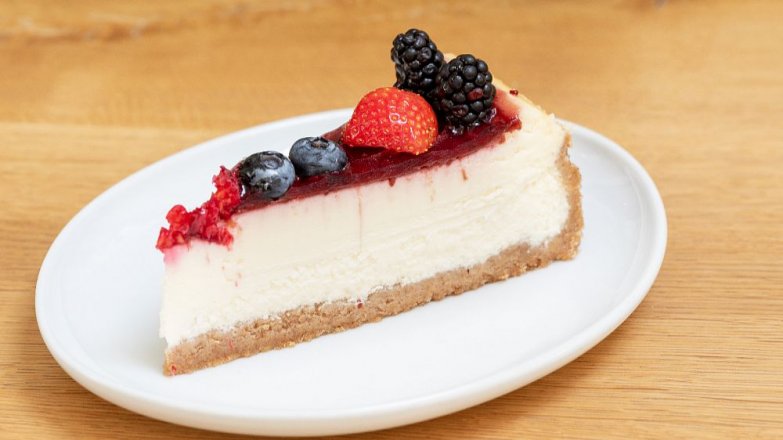 Cheesecake s kozím sýrem