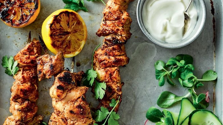 Kuřecí tandúri kebab