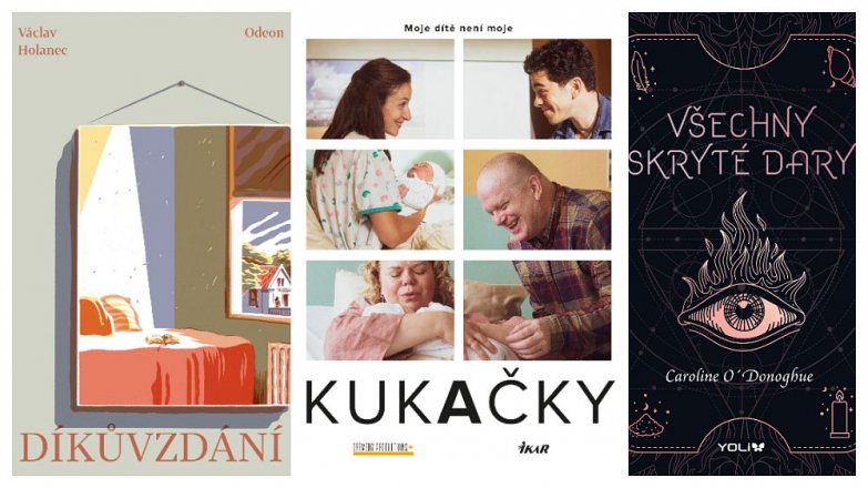 3 tipy na nové knihy