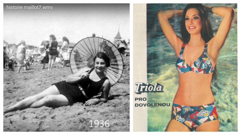 Historie plavek aneb Od županů k bikinám