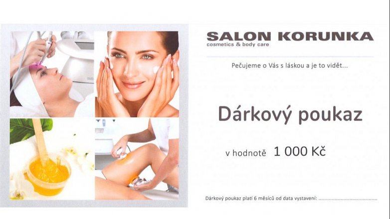 Darujte poukaz na krásu a relax