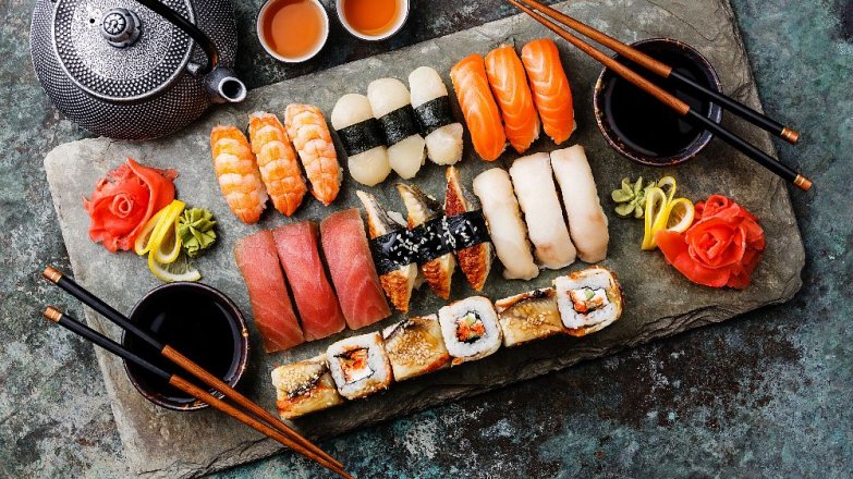 České vánoční tabule dobývá sushi