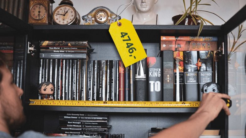 Víte, že za metr knih můžete získat až 4 000 korun?