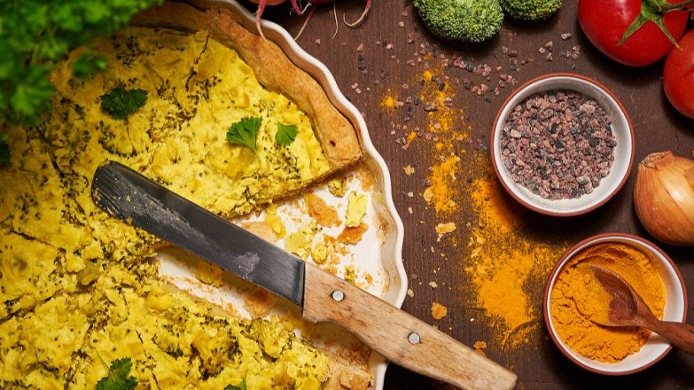 Brokolicový quiche