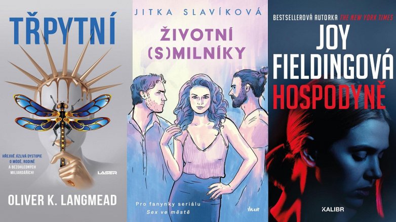 Nové knížky nejen na dovolenou