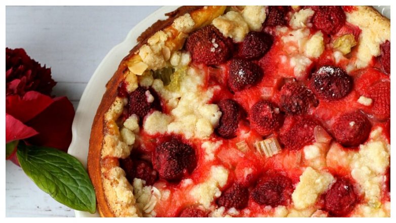 Křehký koláč s ovocem