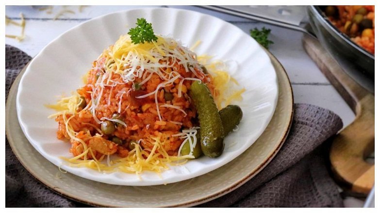 Krémové kuřecí rizoto: dobrota z jedné pánve