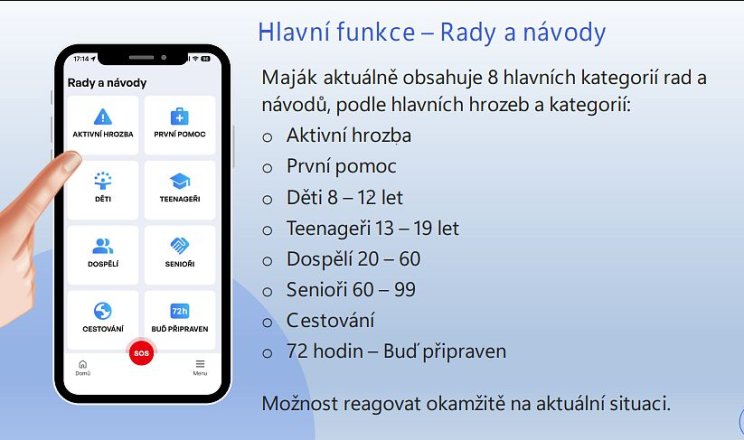 Ocitli jste se v krizové situaci? Pomůže nová bezpečnostní aplikace Maják