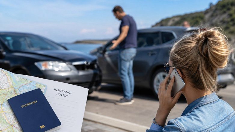 Jak řešit autonehodu v zahraničí?