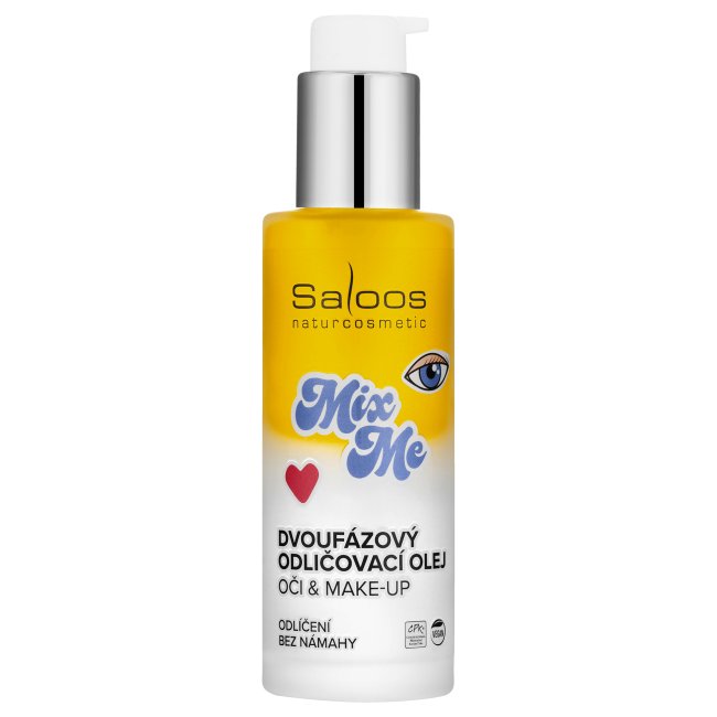 Soutěž o 5 balíčků dvoufázové čisticí kosmetiky Saloos